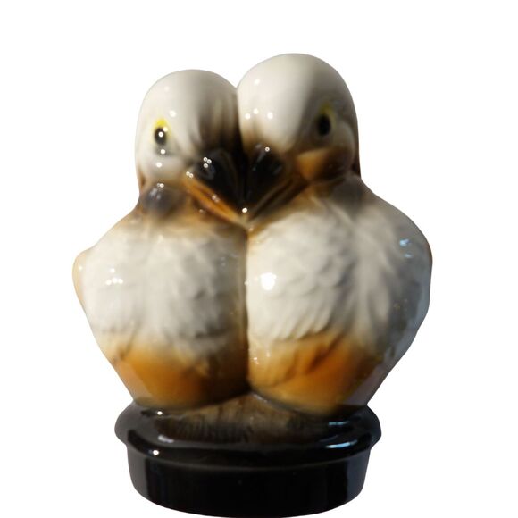 DOVE TWIN BIRD PLANTER MCM‎ 1940'S 1950'S VINTAGE RETRO  LOVE BIRDS - Picture 1 of 6